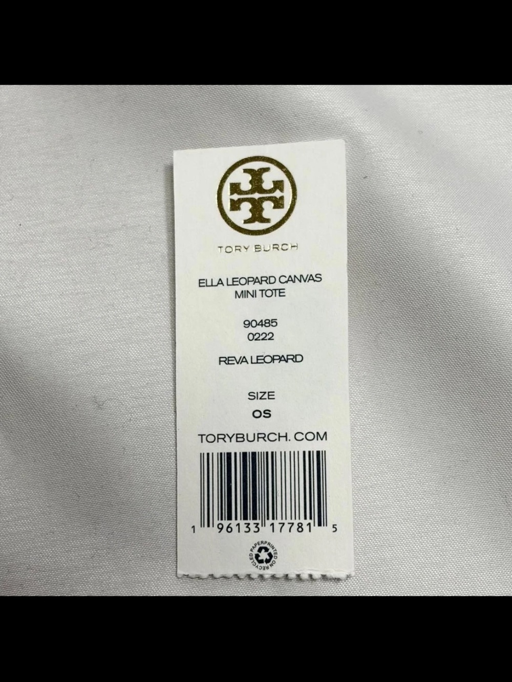 Tory Burch Brown and White Leopard-Print Canvas Satchel - Picture 13 of 15